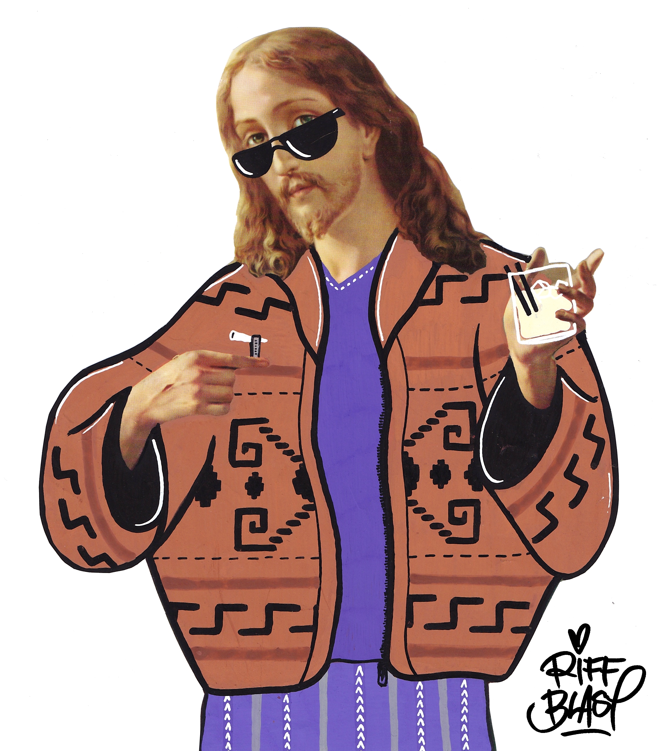 “The Dude” from The Big Lebowski (1998) .