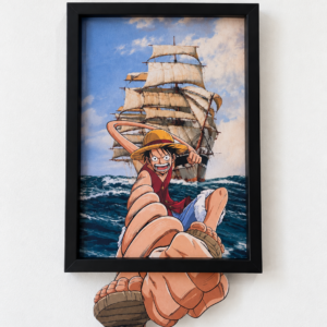 Luffy One Piece - Framed Art | Mini Riffblast