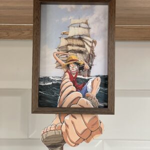 Luffy One Piece - Framed Art | Mini Riffblast