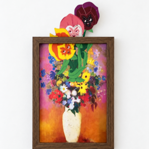 Alice Flowers - Framed Art | Mini Riffblast