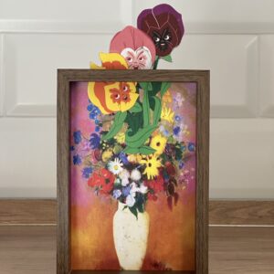 Alice Flowers - Framed Art | Mini Riffblast