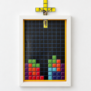 Tetris - Framed Art | Mini Riffblast