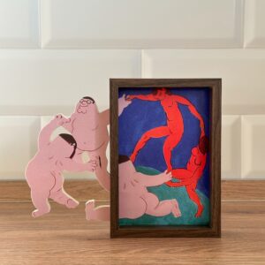 Peteroni e la Danza di Matisse - Framed Art | Mini Riffblast