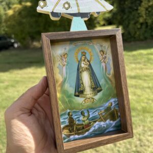 Rick & Morty Accidentally Suckin’ Up Virgin Mary from the Sea Art Framed
