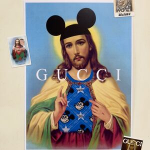 Gucci Mikey Jesus - A3 Art Print