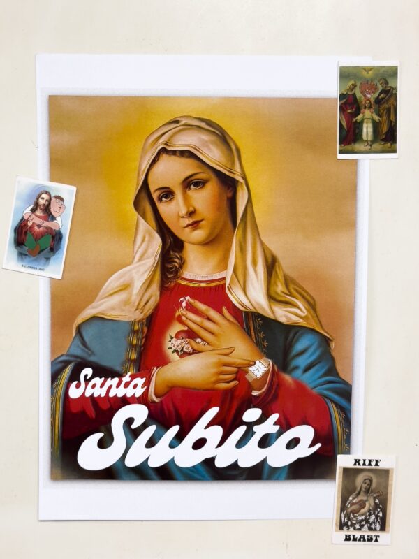 Santa Subito - A3 Art Print - Image 2