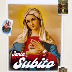 Santa Subito - A3 Art Print
