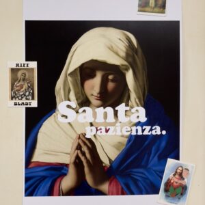 Santa Pazienza - A3 Art Print