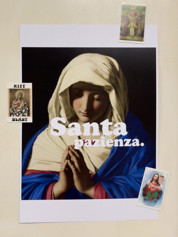 Santa Pazienza - A3 Art Print - Image 2