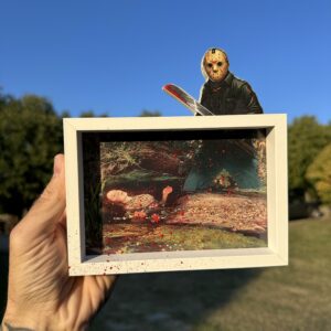 Venerdí 13 Jason Voorhees Kills Ophelia Art Framed