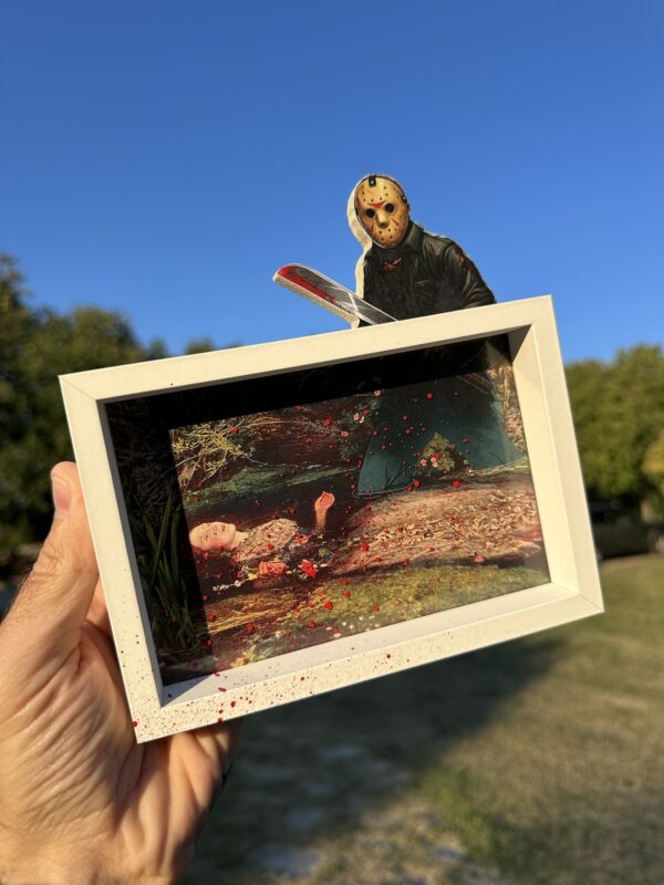 Venerdí 13 Jason Voorhees Kills Ophelia Art Framed - Image 3