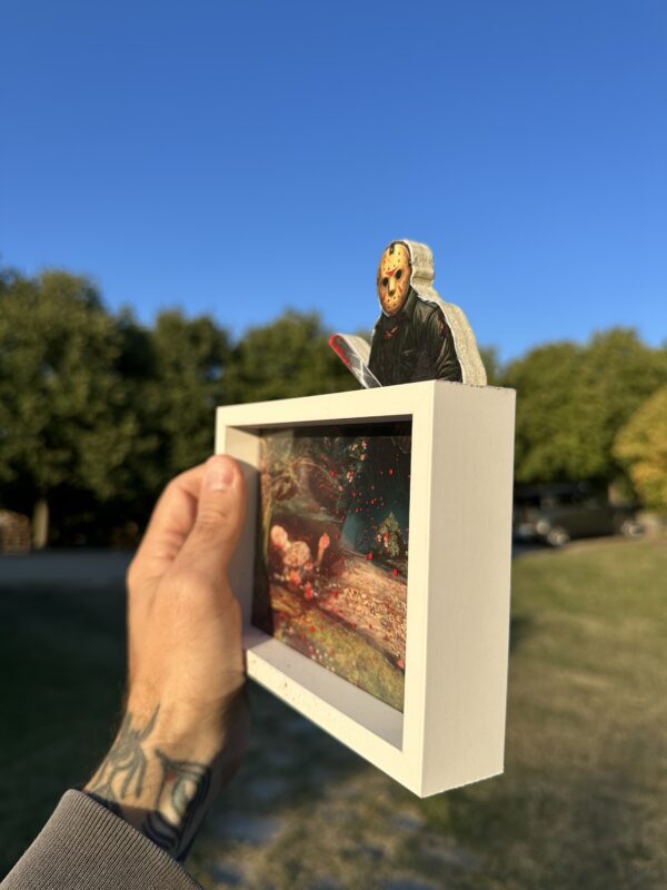 Venerdí 13 Jason Voorhees Kills Ophelia Art Framed - Image 4