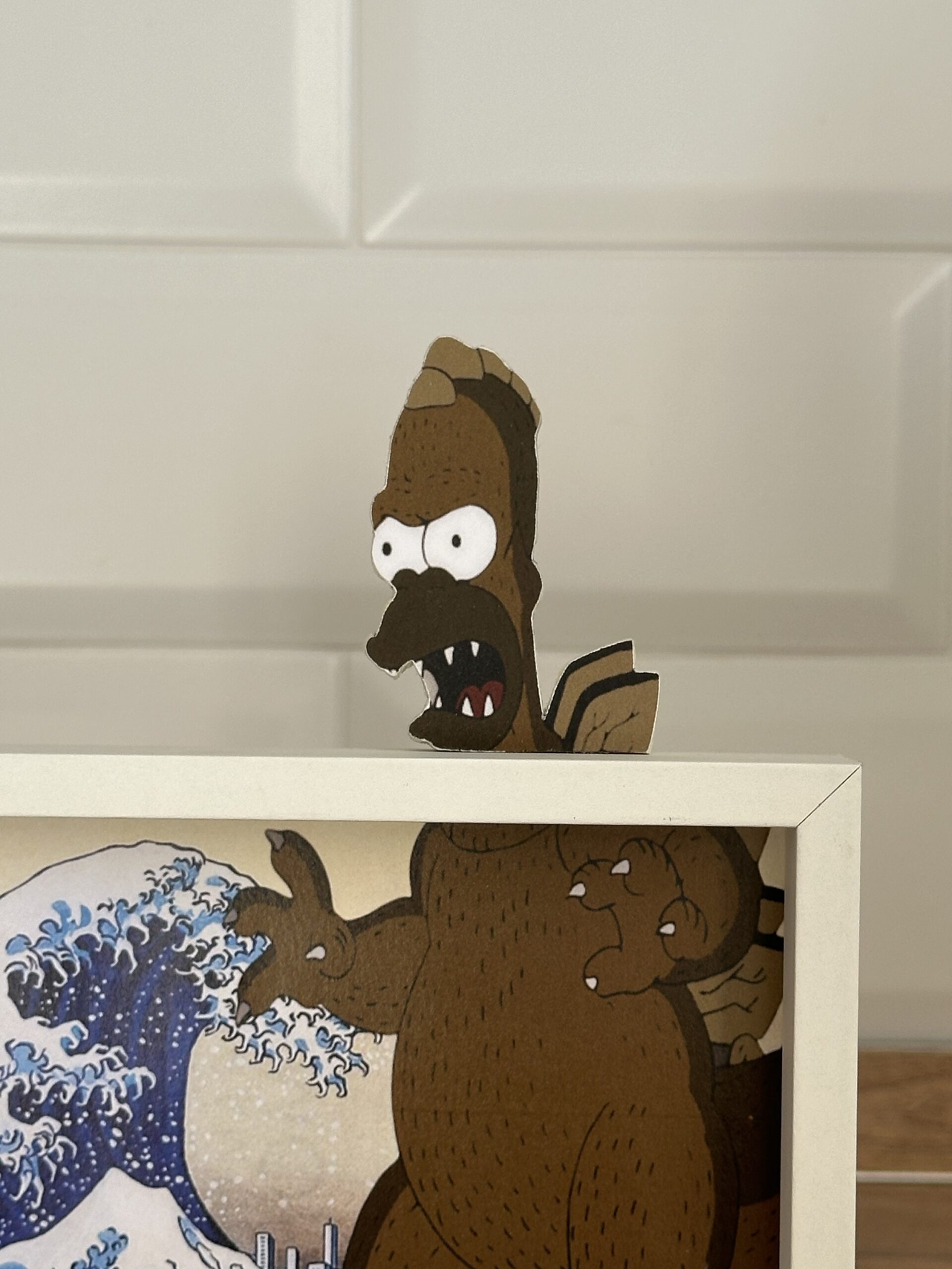 Homerzilla Art Framed - Image 2