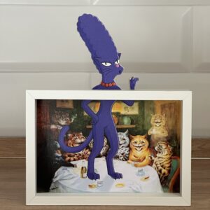 Marge Pussycat Art Framed