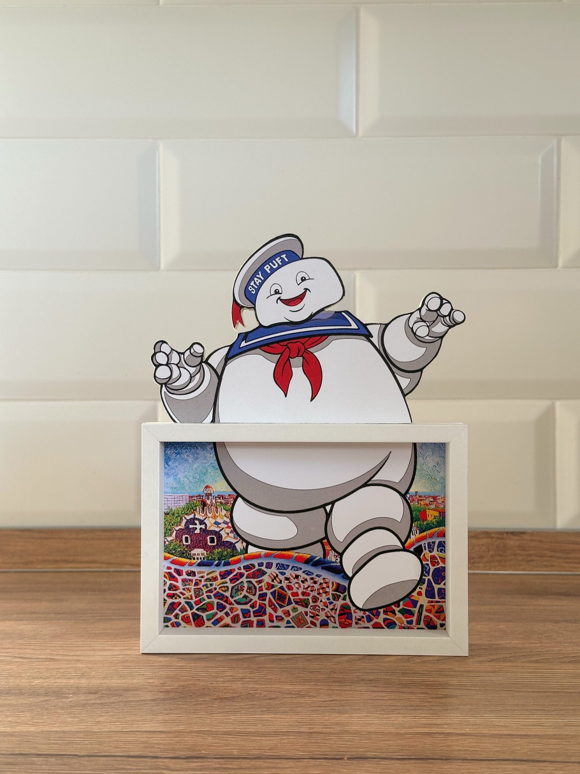 Stay Puft Ghostbusters Art Framed