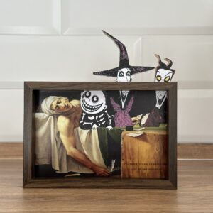 Vado, Vedo e Prendo  Nightmare Before Christmas - Framed Art | Mini Riffblast