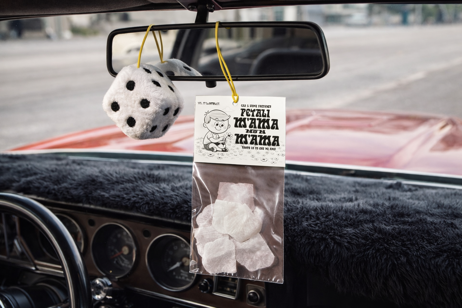 Valentine’s Day M’ama non M’ama Car & Ambient Air Freshner by Riffblast - Image 2