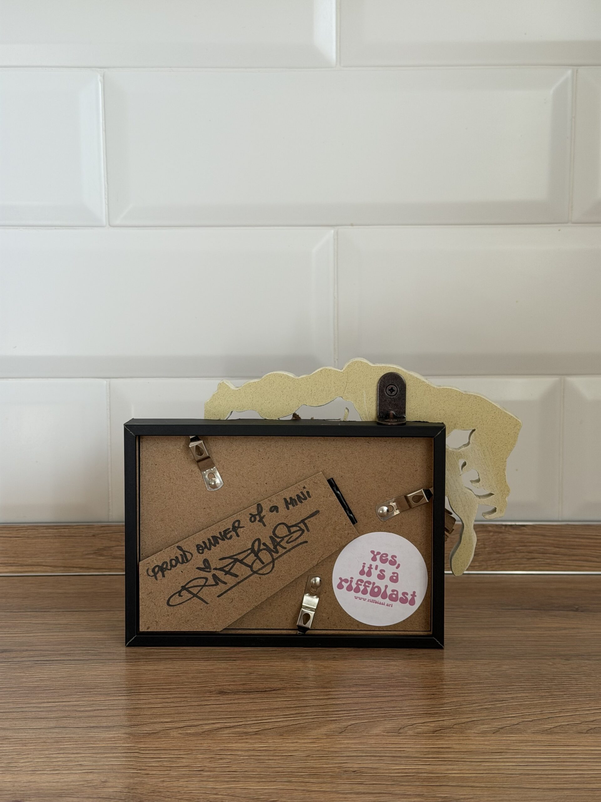 Venom vs Spiderman - Framed Art | Mini Riffblast - Image 2