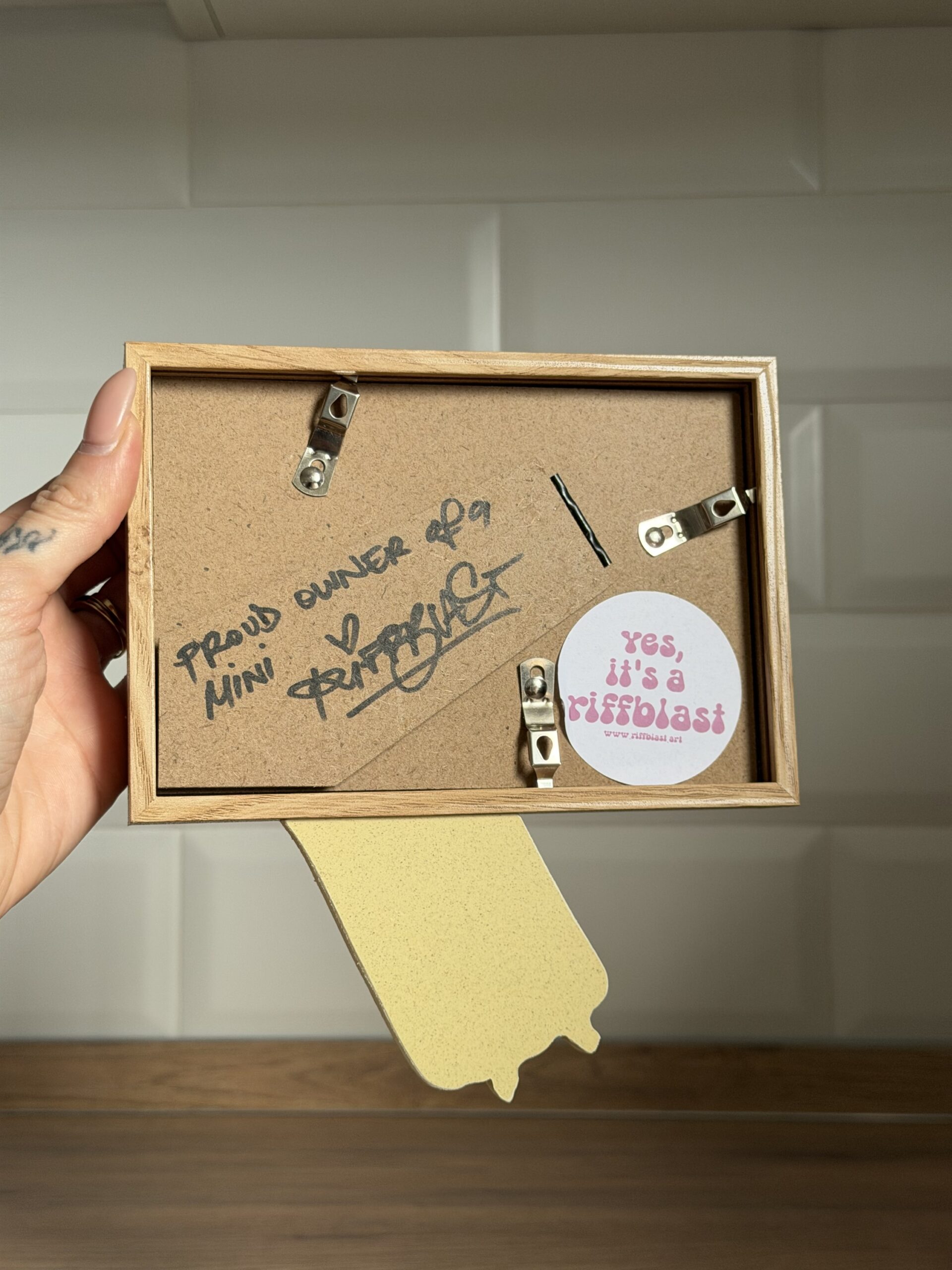 Bojack Swimming - Framed Art | Mini Riffblast - Image 2