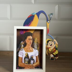 Frida, Beccaccino e Russell - Framed Art | Mini Riffblast