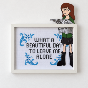 Leave Me Alone, Daria! Framed Art | Mini Riffblast