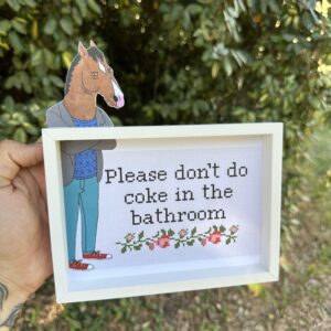 Bojack Horseman Don’t Do C*ke Mini Art