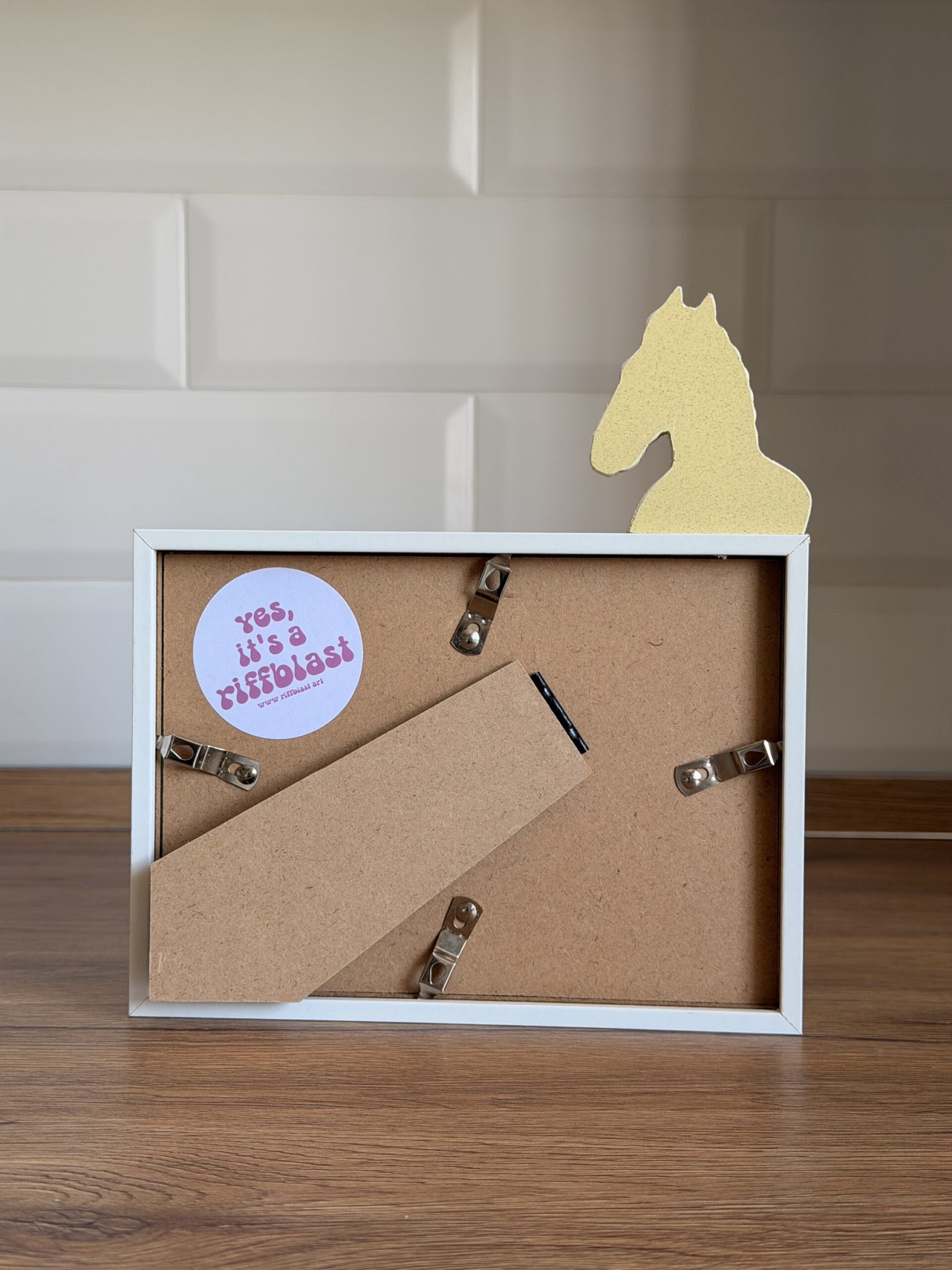 Don’t do it Bojack! Framed Art | Mini Riffblast - Image 2