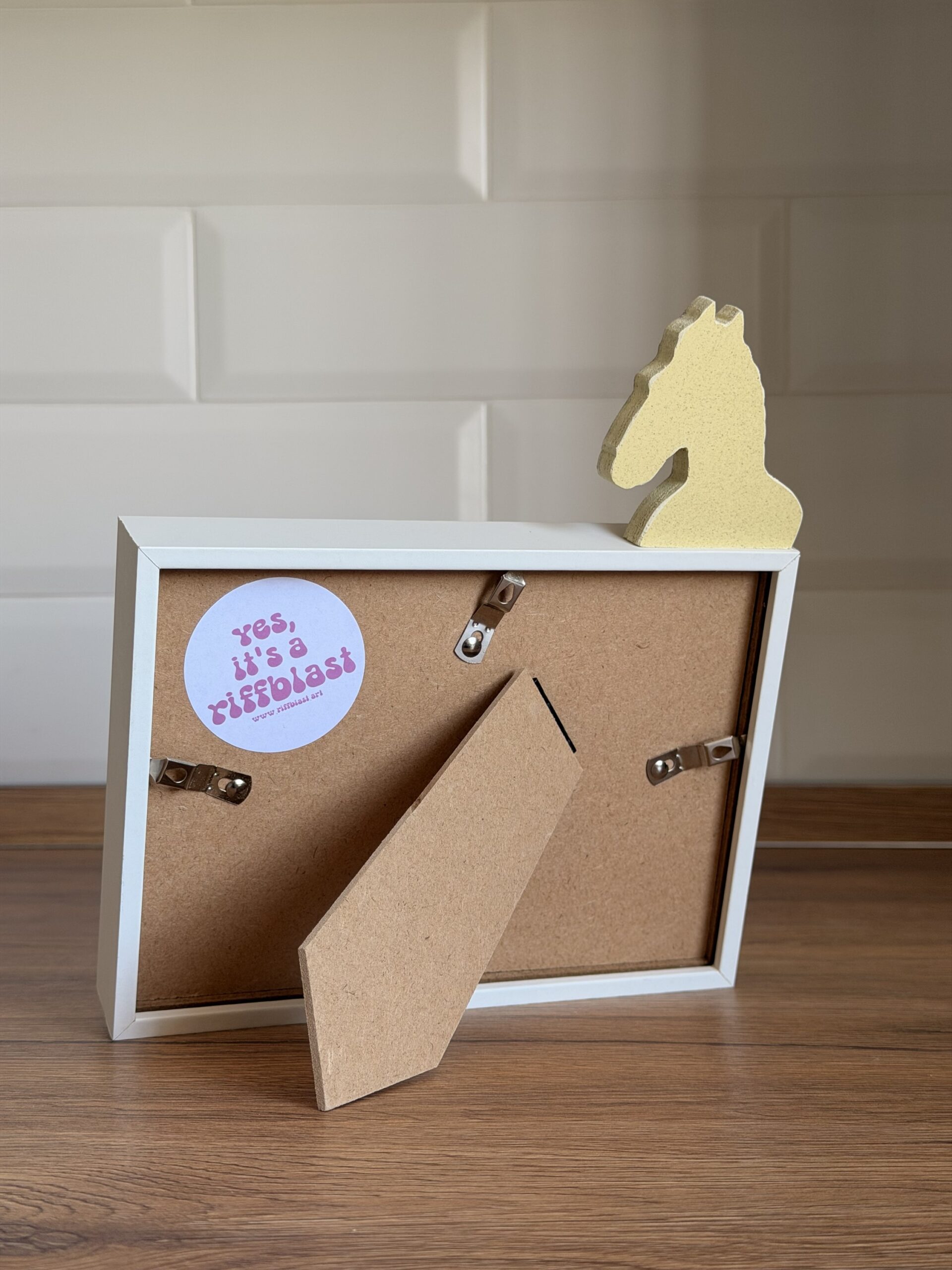Don’t do it Bojack! Framed Art | Mini Riffblast - Image 3