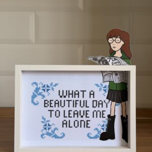 Leave Me Alone, Daria! Framed Art | Mini Riffblast