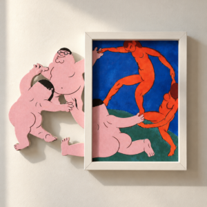 Peteroni e la Danza di Matisse - Framed Art | Mini Riffblast