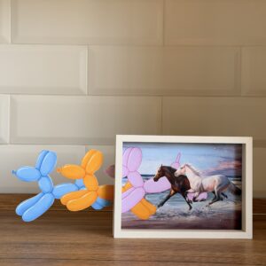 Baloon Horses - Framed Art | Mini Riffblast