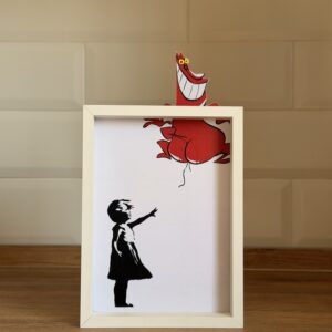 Baloon Girl - Framed Art | Mini Riffast