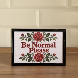 Be Normal Please Riffcamino