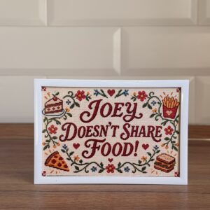 Joey doesn’t share food Riffcamino